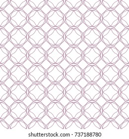 Seamless geometric line pattern in arabian style. Repeating linear texture for wallpaper, packaging, banner, invitation, business card, fabric print.Monochrome graphic background, lace pattern
