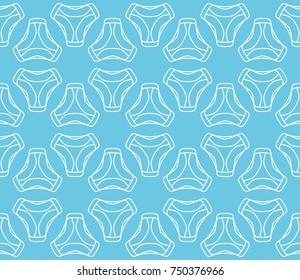 Seamless geometric line pattern in arabian style. Repeating linear texture for wallpaper, packaging, banner, invitation, business card, fabric print.Monochrome graphic background, lace pattern