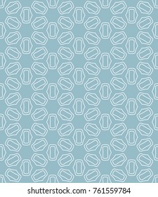 Seamless geometric line pattern in arabian style. Repeating linear texture for wallpaper, packaging, banner, invitation, business card, fabric print.Monochrome graphic background, lace pattern