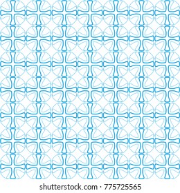 Seamless geometric line pattern in arabian style. Repeating linear texture for wallpaper, packaging, banner, invitation, business card, fabric print.Monochrome graphic background, lace pattern