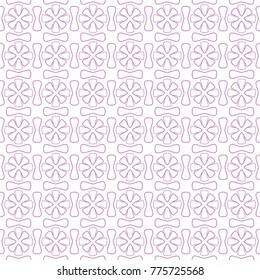 Seamless geometric line pattern in arabian style. Repeating linear texture for wallpaper, packaging, banner, invitation, business card, fabric print.Monochrome graphic background, lace pattern