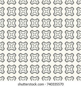 Seamless geometric line pattern in arabic style. Repeating linear texture for wallpaper, packaging, banner, invitation, business card, fabric print. Black and white graphic background, lace pattern