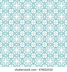 Seamless geometric line pattern, colorful repeating texture, seamless linear background. Contemporary graphic design, ethnic ornament. Seamless lace pattern. Vector illustration