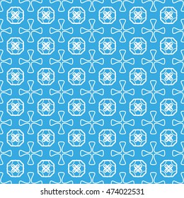Seamless geometric line pattern, colorful repeating texture, seamless linear background. Contemporary graphic design, ethnic ornament. Seamless lace pattern. Vector illustration