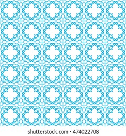 Seamless geometric line pattern, colorful repeating texture, seamless linear background. Contemporary graphic design, ethnic ornament. Seamless lace pattern. Vector illustration