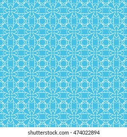 Seamless geometric line pattern, colorful repeating texture, seamless linear background. Contemporary graphic design, ethnic ornament. Seamless lace pattern. Vector illustration