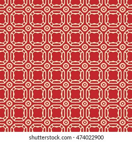 Seamless geometric line pattern, colorful repeating texture, seamless linear background. Contemporary graphic design, ethnic ornament. Seamless lace pattern. Vector illustration
