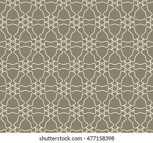 Seamless geometric line pattern. Contemporary graphic design. Endless hexagon texture for wallpaper, pattern fills, web page background. Tribal ethnic  arabic indian ornament. Vector repeating pattern