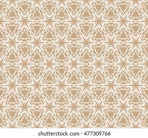 Seamless geometric line pattern. Contemporary graphic design. Endless hexagon texture for wallpaper, pattern fills, web page background. Tribal ethnic arabic indian ornament. Vector repeating pattern