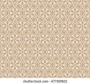 Seamless geometric line pattern. Contemporary graphic design. Endless hexagon texture for wallpaper, pattern fills, web page background. Tribal ethnic arabic indian ornament. Vector repeating pattern