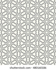 Seamless geometric line pattern. Contemporary graphic design. Endless hexagon texture for wallpaper, pattern fills, web page background. Tribal ethnic arabic indian ornament.