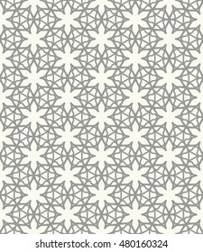 Seamless geometric line pattern. Contemporary graphic design. Endless hexagon texture for wallpaper, pattern fills, web page background. Tribal ethnic arabic indian ornament.