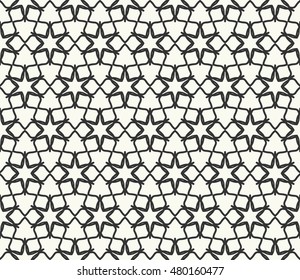 Seamless geometric line pattern. Contemporary graphic design. Endless hexagon texture for wallpaper, pattern fills, web page background. Tribal ethnic arabic indian ornament.