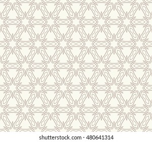 Seamless geometric line pattern. Contemporary graphic design. Endless hexagon texture for wallpaper, pattern fills, web page background. Tribal ethnic arabic indian ornament.