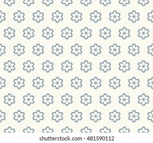 Seamless geometric line pattern. Contemporary graphic design. Endless hexagon texture for wallpaper, pattern fills, web page. Ethnic arabic indian ornament. Gray and white seamless lace background