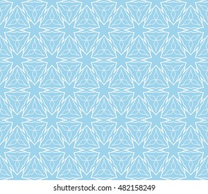 Seamless geometric line pattern. Contemporary graphic design. Endless hexagon texture for wallpaper, banners, invitation cards. Ethnic arabic indian ornament. Monochrome seamless lace background