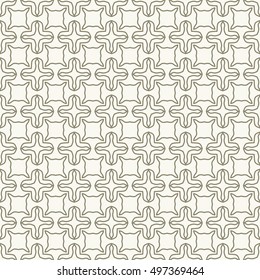 Seamless geometric line pattern. Contemporary graphic design. Endless lace texture for wallpaper, pattern fills, web page line backgrounds. Monochrome geometric ornaments.