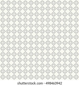 Seamless geometric line pattern. Contemporary graphic design. Endless lace texture for wallpaper, pattern fills, web page line background. Monochrome geometric ornament.