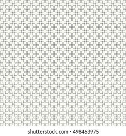 Seamless geometric line pattern. Contemporary graphic design. Endless lace texture for wallpaper, pattern fills, web page line background. Monochrome geometric ornament.