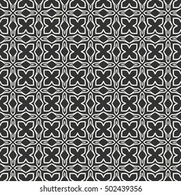 Seamless geometric line pattern. Contemporary graphic design. Endless lace texture for wallpaper, pattern fill, invitation, card, banner, flyer. Seamless linear background with ethnic ornament