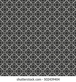 Seamless geometric line pattern. Contemporary graphic design. Endless lace texture for wallpaper, pattern fill, invitation, card, banner, flyer. Seamless linear background with ethnic ornament