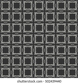 Seamless geometric line pattern. Contemporary graphic design. Endless lace texture for wallpaper, pattern fill, invitation, card, banner, flyer. Seamless linear background with ethnic ornament
