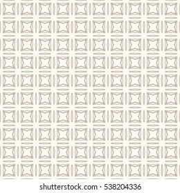 Seamless geometric line pattern. Contemporary graphic design. Endless lace texture for wallpaper, pattern fills, web page line backgrounds. Monochrome geometric ornaments.