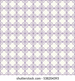 Seamless geometric line pattern. Contemporary graphic design. Endless lace texture for wallpaper, pattern fills, web page line backgrounds. Monochrome geometric ornaments.