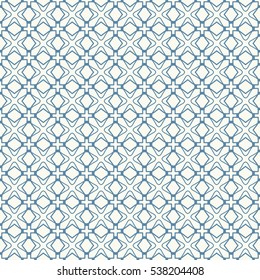 Seamless geometric line pattern. Contemporary graphic design. Endless lace texture for wallpaper, pattern fills, web page line backgrounds. Monochrome geometric ornaments.
