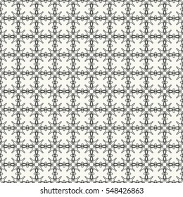 Seamless geometric line pattern. Contemporary graphic design. Endless lace texture for wallpaper, pattern fills, web page line backgrounds. Monochrome geometric ornaments.