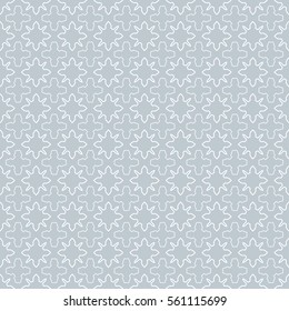 Seamless geometric line pattern. Contemporary graphic design. Endless lace texture for wallpaper, pattern fills, web page line backgrounds. Monochrome color geometric ornaments.