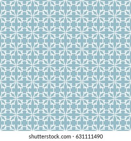 Seamless geometric line pattern. Contemporary graphic design. Endless linear texture for wallpaper, pattern fills, web page line background. Monochrome blue geometric ornament