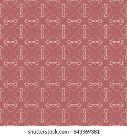 Seamless geometric line pattern. Contemporary graphic design. Endless linear texture for wallpaper, pattern fills, web page line background. Decorative geometric ornament