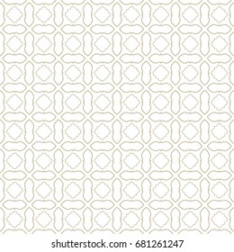 Seamless geometric line pattern. Contemporary graphic design. Endless linear texture for wallpaper, pattern fill, invitation card, web page line background. Monochrome geometric ornament