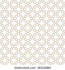 Seamless geometric line pattern. Contemporary graphic design. Endless linear texture for wallpaper, pattern fill, invitation card, web page line background. Monochrome geometric ornament
