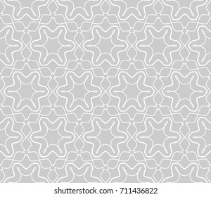 Seamless geometric line pattern. Contemporary graphic design. Endless linear texture for wallpaper, pattern fill, invitation card, web page line background. Monochrome geometric ornament