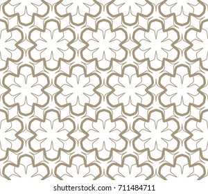 Seamless geometric line pattern. Contemporary graphic design. Endless linear texture for wallpaper, pattern fill, invitation card, web page line background. Monochrome geometric ornament