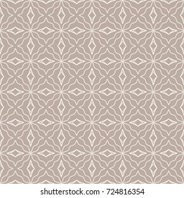 Seamless geometric line pattern. Contemporary graphic design. Endless linear texture for wallpaper, pattern fill, invitation card, web page line background. Monochrome geometric ornament