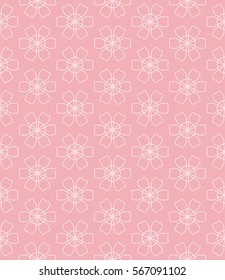 Seamless geometric line pattern, design for packaging in trendy linear style. Endless hexagonal texture for wallpaper, banners, invitations, business cards, fabric print. Graphic lace background