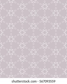 Seamless geometric line pattern, design for packaging in trendy linear style. Endless hexagonal texture for wallpaper, banners, invitations, business cards, fabric print. Graphic lace background