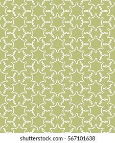 Seamless geometric line pattern, design for packaging in trendy linear style. Endless hexagonal texture for wallpaper, banners, invitations, business cards, fabric print. Graphic lace background