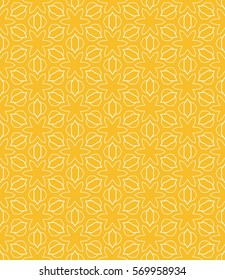 Seamless geometric line pattern, design for packaging in trendy linear style. Endless hexagonal texture for wallpaper, banners, invitations, business cards, fabric print. Colorful graphic background