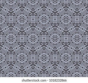 Seamless geometric line pattern in fashion style. for wallpaper, packaging, business card, fabric print.