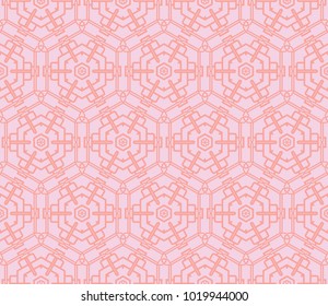 Seamless geometric line pattern in fashion style. for wallpaper, packaging, business card, fabric print.