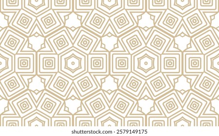 Seamless geometric line pattern in fashion style. for wallpaper, packaging, business card, fabric print.