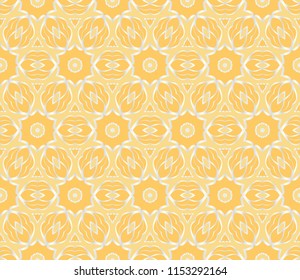 Seamless geometric line pattern in floral style, ethnic ornament. texture for wallpaper, banners, invitation cards.