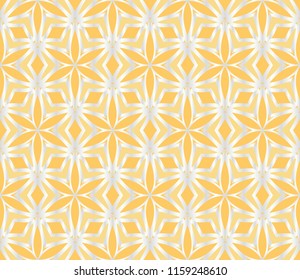 Seamless geometric line pattern in floral style, ethnic ornament. texture for wallpaper, banners, invitation cards.