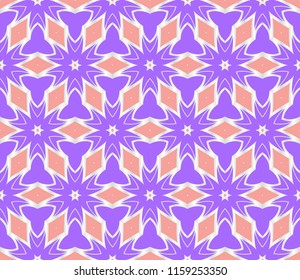 Seamless geometric line pattern in floral style, ethnic ornament. texture for wallpaper, banners, invitation cards.