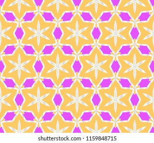 Seamless geometric line pattern in floral style, ethnic ornament. texture for wallpaper, banners, invitation cards.