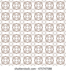 Seamless geometric line pattern, repeating texture. Seamless linear background. Contemporary graphic design, ethnic arabic, indian, turkish monochrome ornament. Seamless lace fabric pattern.